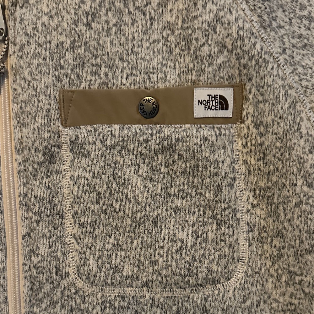Men's the north face Gordon lyons Beige Full-Zip Sweater - Picture 6 of 12